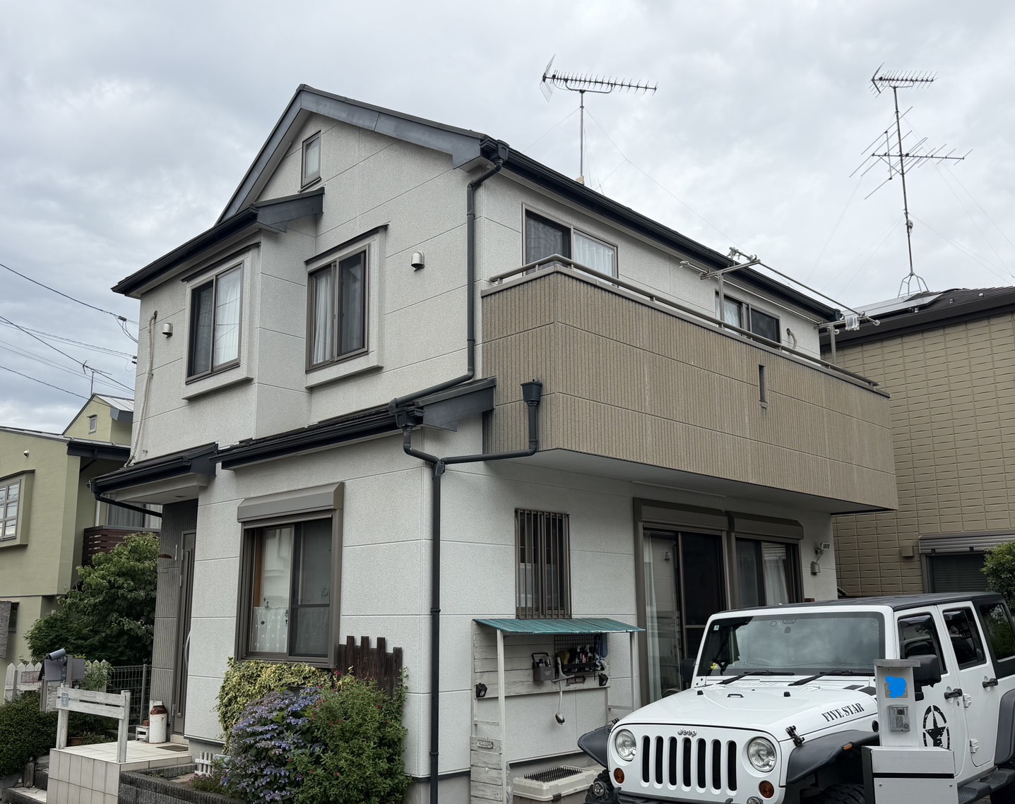 所沢市小手指南の外壁塗装 施工前